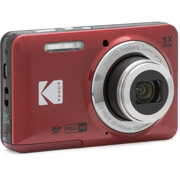 Kodak Pixpro FZ55 Roja 16MP con Zoom Óptico 5x Kodak Pixpro FZ55 Roja 16MP con Zoom Óptico 5x
